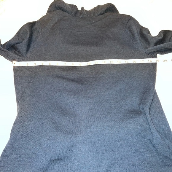 WOMEN'S Fenn Wright Mason Wool Wrap Sweater Medium - Picture 3 of 5